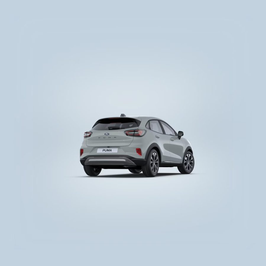 Renting Ford Puma1.0 EcoBoost MHEV Titanium Plata Solar, Gris Cactus, Blanco Frozen, Negro Agate Sin Entrada