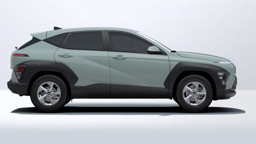 Renting Hyundai Kona1.6 GDi HEV DT Maxx Mirage Green Sin Entrada