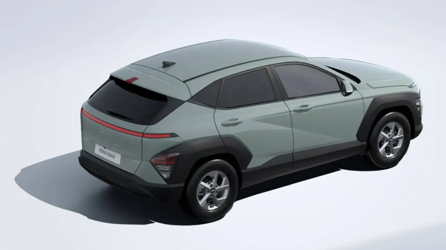 Renting Hyundai Kona1.6 GDi HEV DT Maxx Mirage Green Sin Entrada