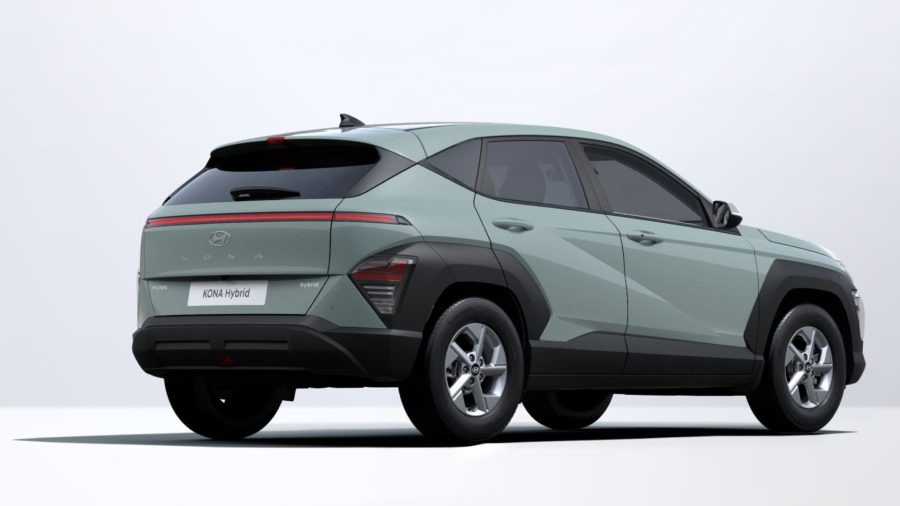 Renting Hyundai Kona1.6 GDi HEV DT Maxx Mirage Green Sin Entrada
