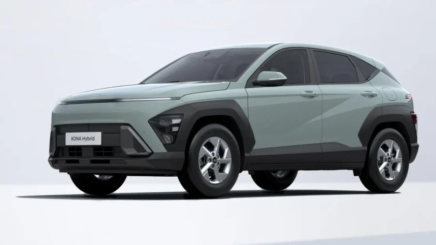 Renting Hyundai Kona1.6 GDi HEV DT Maxx Mirage Green Sin Entrada