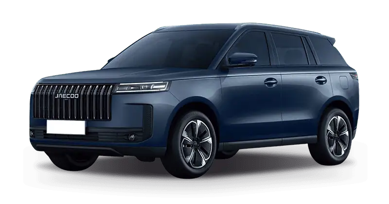 Renting Jaecoo 51.5 TGDI HEV Exclusive Azul Indigo, Blanco Aura, Negro Crystal Black, Gris Antracita, Verde Posidonia Sin Entrada