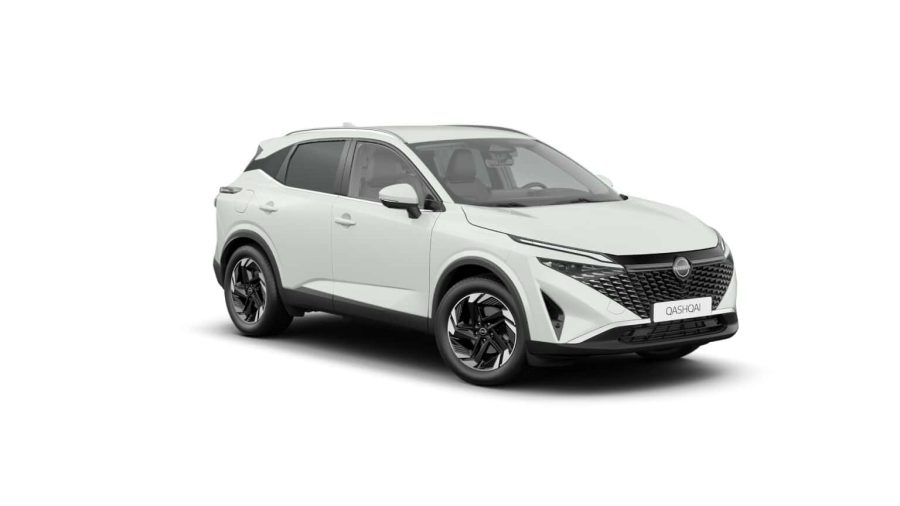 Renting Nissan QashqaiDIG-T mHEV CVT 4×4 N-Connecta Kori White Sin Entrada