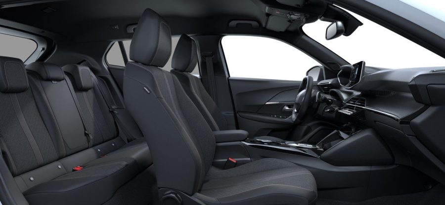 Renting Peugeot 2008Hybrid Allure 110 eDCS6 Blanco Okenite Sin Entrada