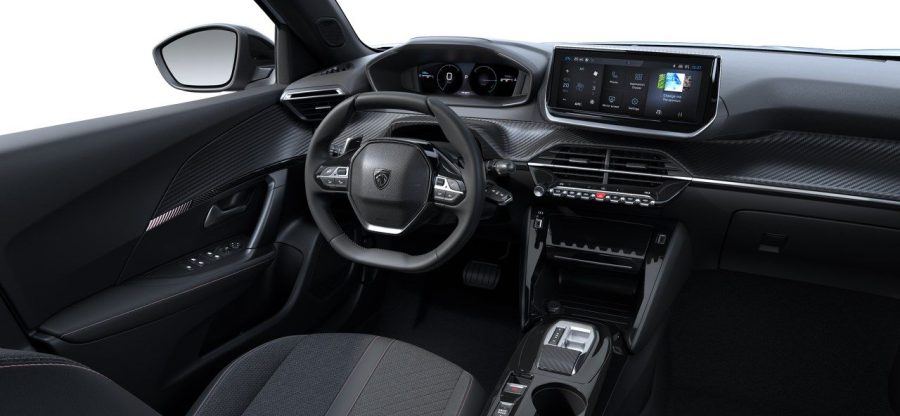 Renting Peugeot 2008Hybrid Allure 110 eDCS6 Blanco Okenite Sin Entrada