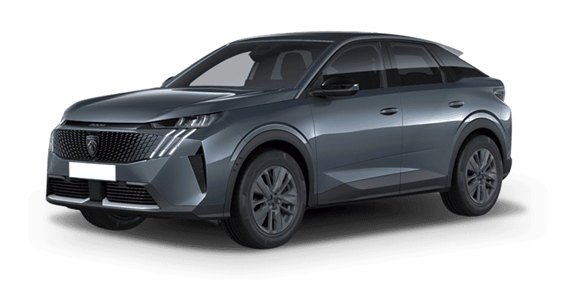 Renting Peugeot 3008Allure Hybrid 145 e-DCS6 Azul Ingaro Sin Entrada