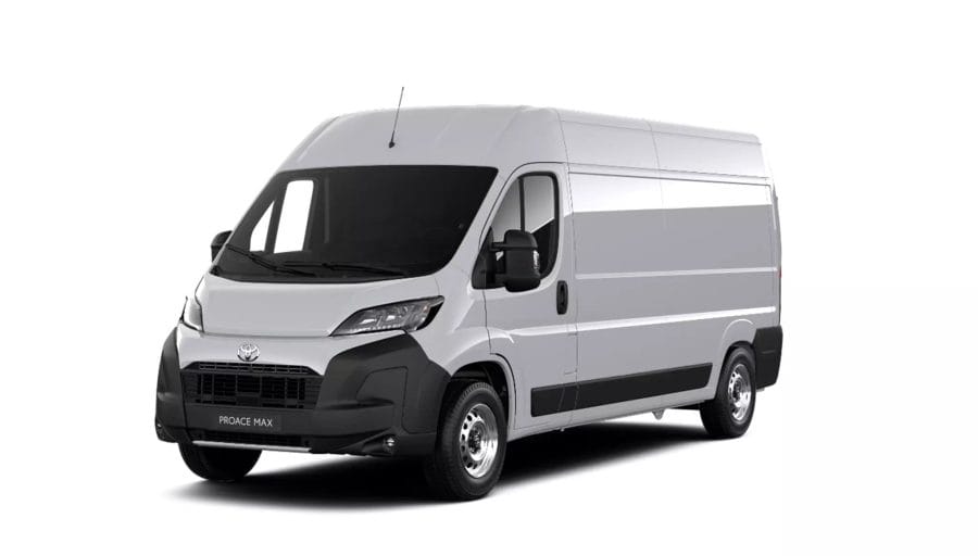 Renting Toyota ProaceMAX 2.2D 103kW (140CV) 6MT VAN L3 H2 GX Blanco Polar Sin Entrada