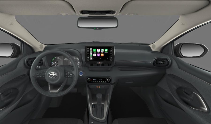 Renting Toyota Yaris120H Active Blanco Classic Sin Entrada