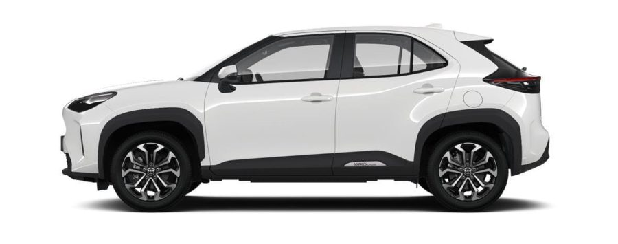 Renting Toyota Yaris Cross130H e-CVT Active Blanco Classic, Azul Florida, Gris Agata, Bronce Oliva, Negro Azabache, Gris Grafito Sin Entrada