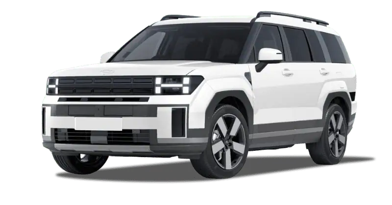 Renting Hyundai Santa Fe1.6 TGDi PHEV 4X4 AT Style Creamy White Sin Entrada