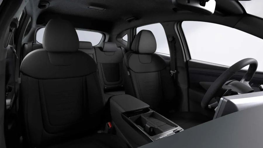 Renting Hyundai Tucson1.6D 48V DT Black Line Atlas White Sin Entrada