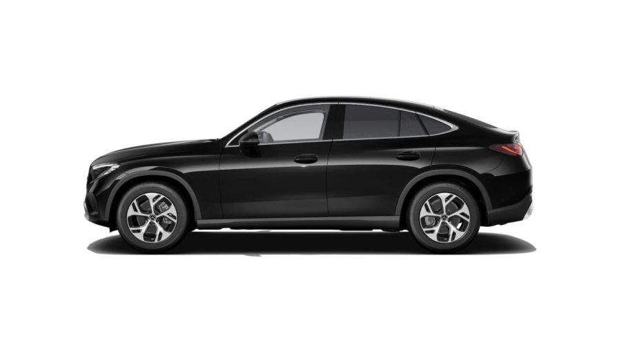 Renting Mercedes Benz GLC COUPE300 de 4MATIC Negro Obsidiana Sin Entrada