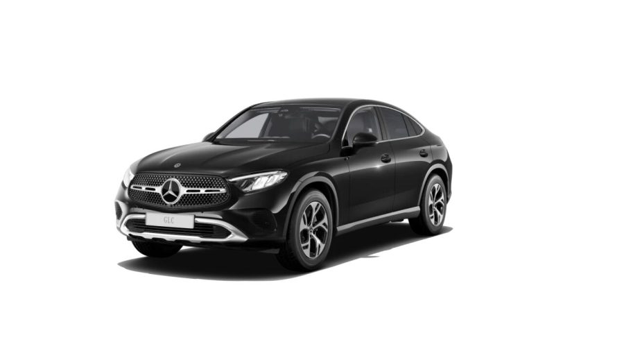 Renting Mercedes Benz GLC COUPE300 de 4MATIC Negro Obsidiana Sin Entrada