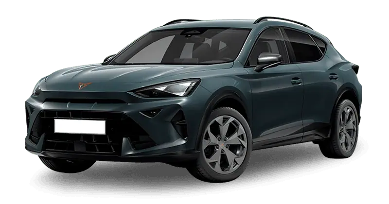 Renting Cupra Formentor1.5 TSI 110kW Azul Fiord Sin Entrada