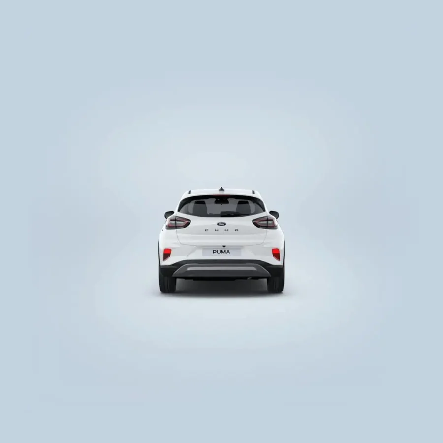 Renting Ford PumaEcoBoost MHEV Titanium Blanco, Gris Cactus Sin Entrada