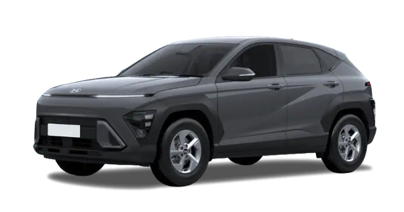 Renting Hyundai Kona Ecotronic Gray, Mirage Green, Atlas White, Denim Blue Sin Entrada