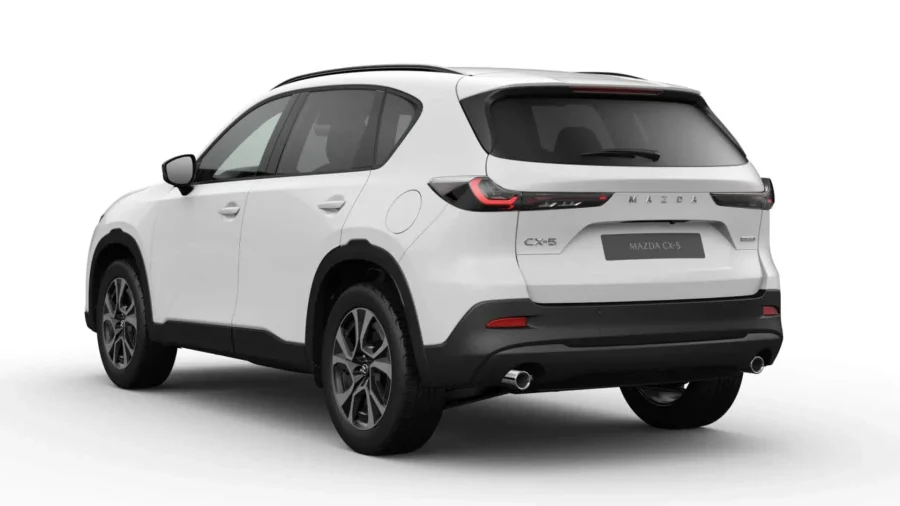 Renting Mazda CX-52.5 e-Skyactiv G MHEV AT FWD Centre-Line Arctic White Sin Entrada
