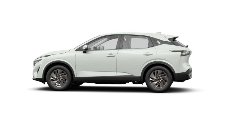 Renting Nissan QashqaiDIG-T MHEV CVT Acenta Kori White Sin Entrada