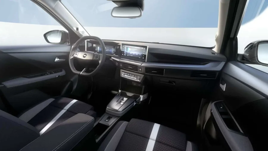 Renting Opel Frontera1.2T XHT Hybrid eDCT6 107kW Ultimate Kristall Silver, Arktis White Sin Entrada