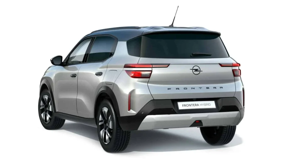 Renting Opel Frontera1.2T XHT Hybrid eDCT6 107kW Ultimate Kristall Silver, Arktis White Sin Entrada
