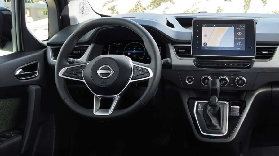 Renting Nissan TownstarCombi L1 45kWh N-Connecta Blanco Sin Entrada