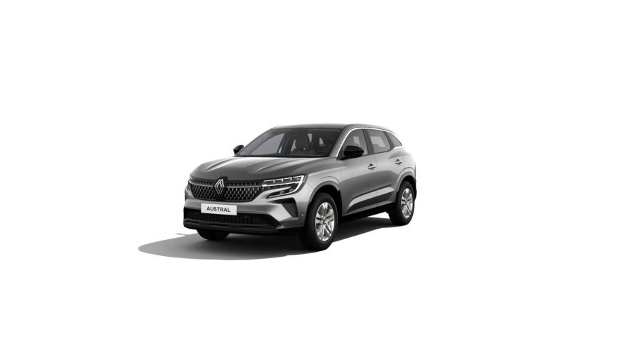 Renting Renault AustralE-Tech Full Hybrid 147kW Evolution Gris Pizarra, Blanco Sin Entrada