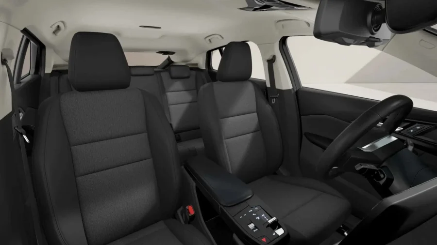 Renting BMW iX2eDrive20 Black Solid Sin Entrada