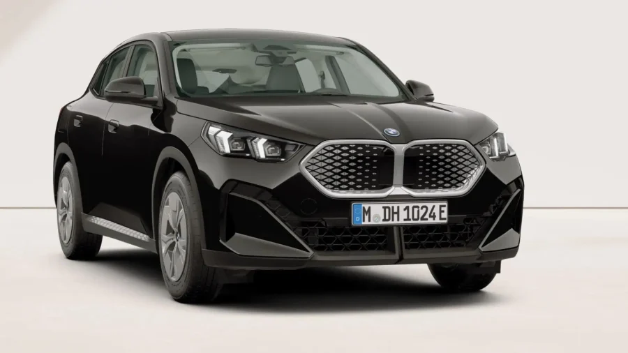 Renting BMW iX2eDrive20 Black Solid Sin Entrada