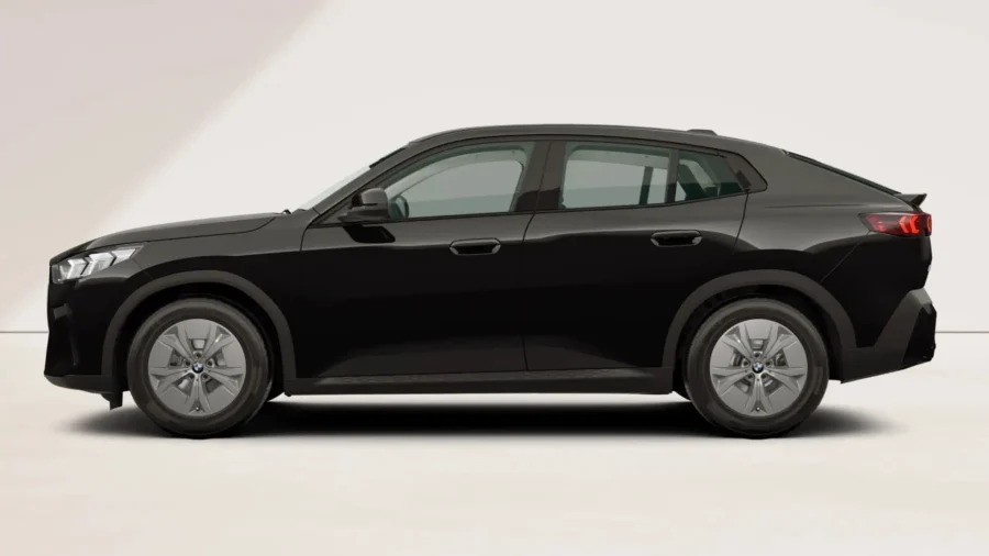 Renting BMW iX2eDrive20 Black Solid Sin Entrada