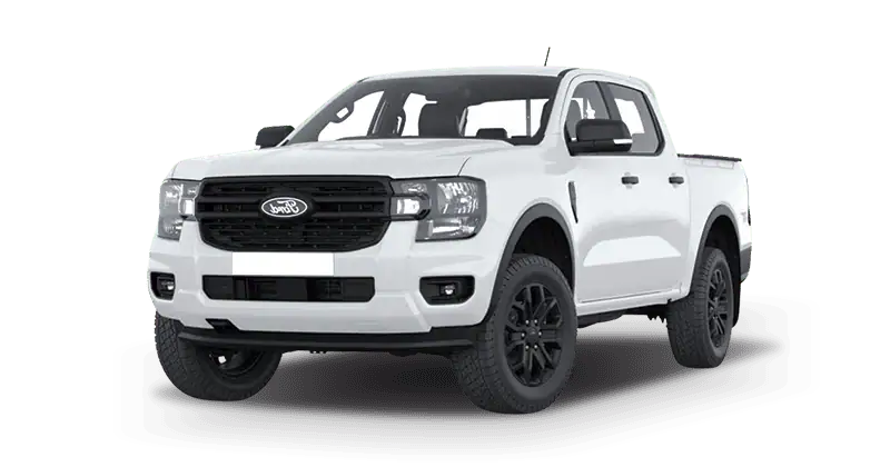 Renting Ford RangerXLT DOBLE CABINA 3.0 Ecoblue Auto. Blanco Sin Entrada