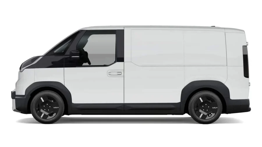 Renting Kia PV5 CargoL2H1 MR Plus Clear White Sin Entrada