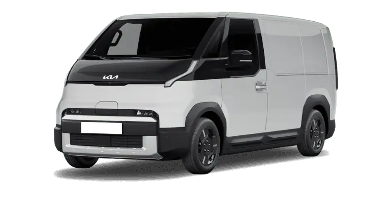 Renting Kia PV5 CargoL2H1 MR Plus Clear White Sin Entrada