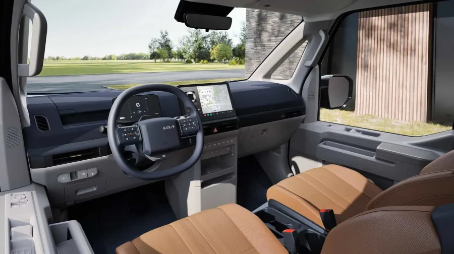 Renting Kia PV5Passenger L2H1 LR Plus Clear White, Steel Gray, Aurora Black, Lakehouse Grey, Runaway Red Sin Entrada