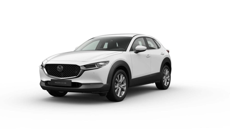 Renting Mazda CX-302.5L e-SKYACT G MHEV Center-Line Blanco Sin Entrada