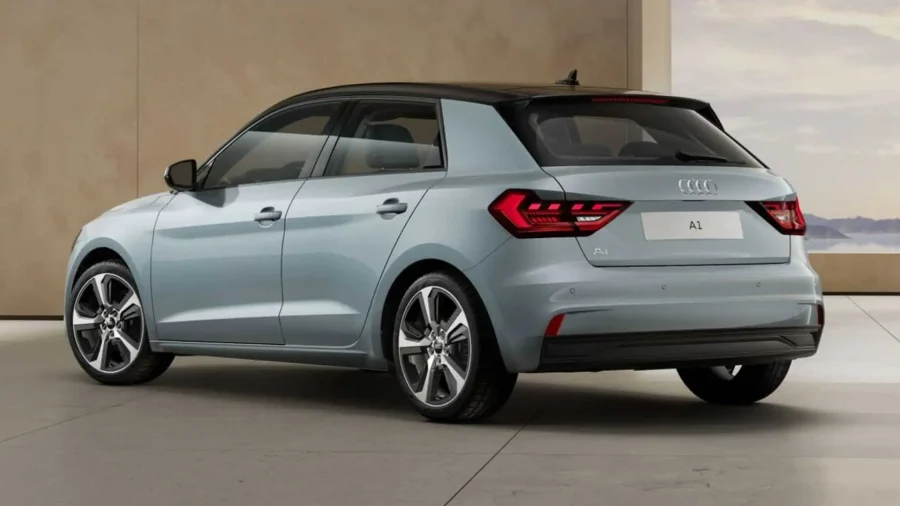Renting Audi A1 Sportback30 TFSI S tronic Adrenalin Gris Flecha / Techo Negro, Blanco Glaciar / Techo Negro Sin Entrada