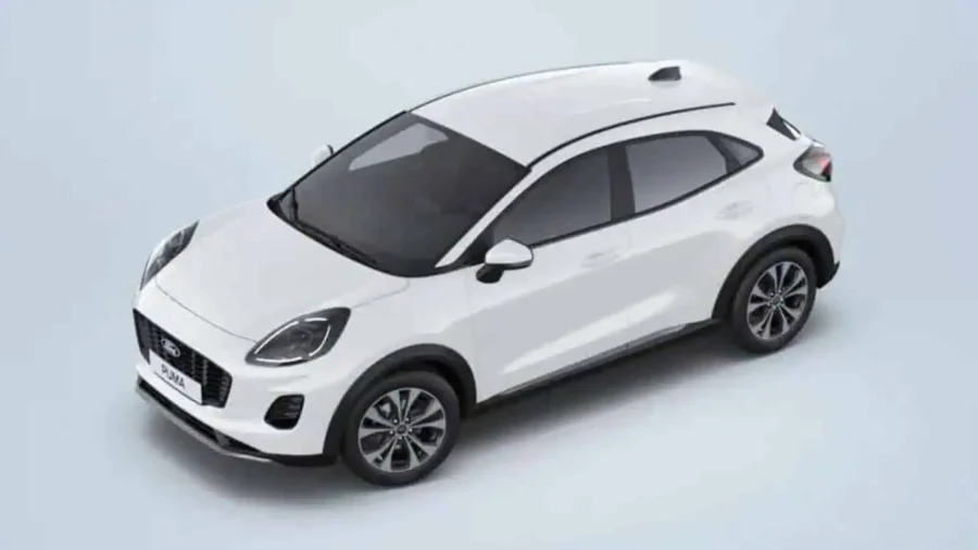 Renting Ford PumaEcoBoost MHEV Titanium Blanco Sin Entrada