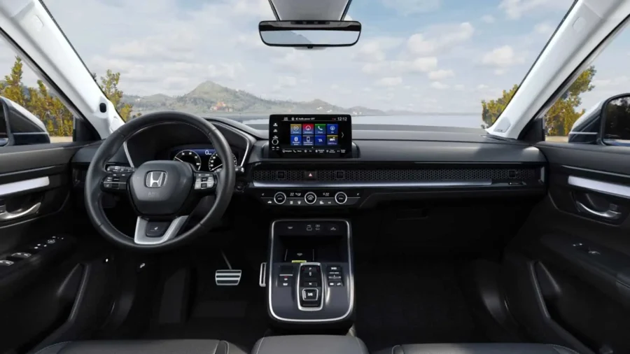 Renting Honda CR-VPHEV Elegance Tech Negro Cristal, Blanco Diamond, Gris Urbano Sin Entrada
