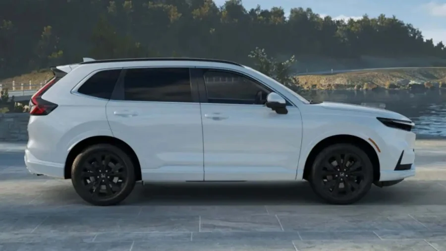 Renting Honda CR-VPHEV Elegance Tech Negro Cristal, Blanco Diamond, Gris Urbano Sin Entrada