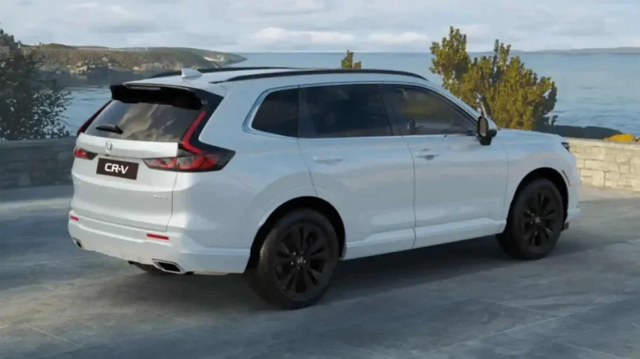 Renting Honda CR-VPHEV Elegance Tech Negro Cristal, Blanco Diamond, Gris Urbano Sin Entrada