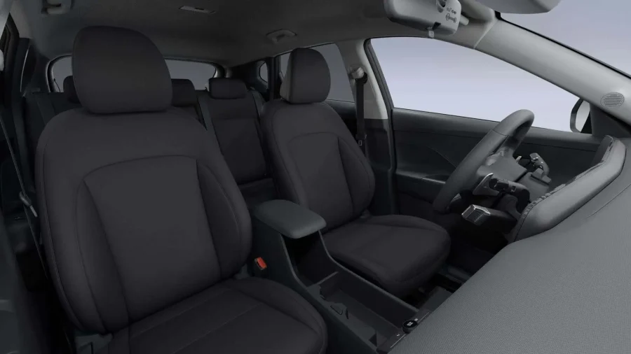 Renting Hyundai KonaHEV 1.6 GDi DT Maxx Atlas White, Ecotronic Gray Sin Entrada