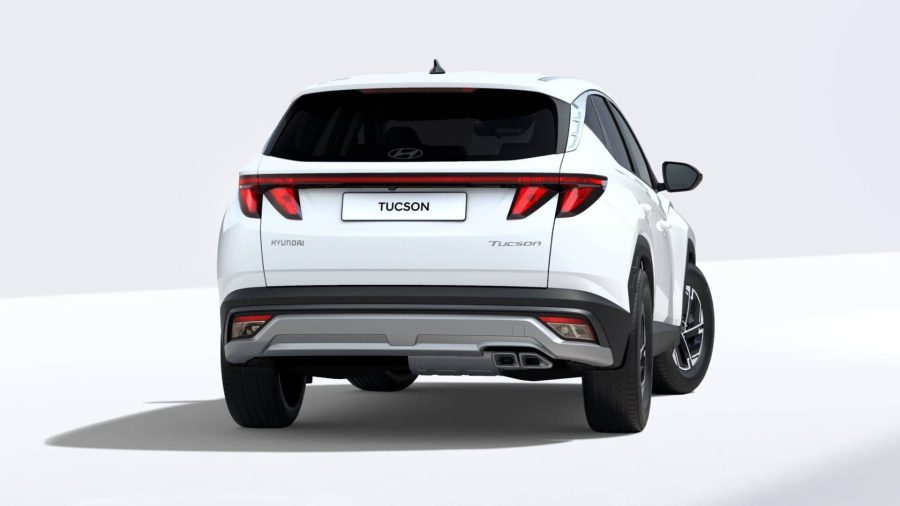 Renting Hyundai Tucson1.6T HEV AT KLASS Atlas White Sin Entrada
