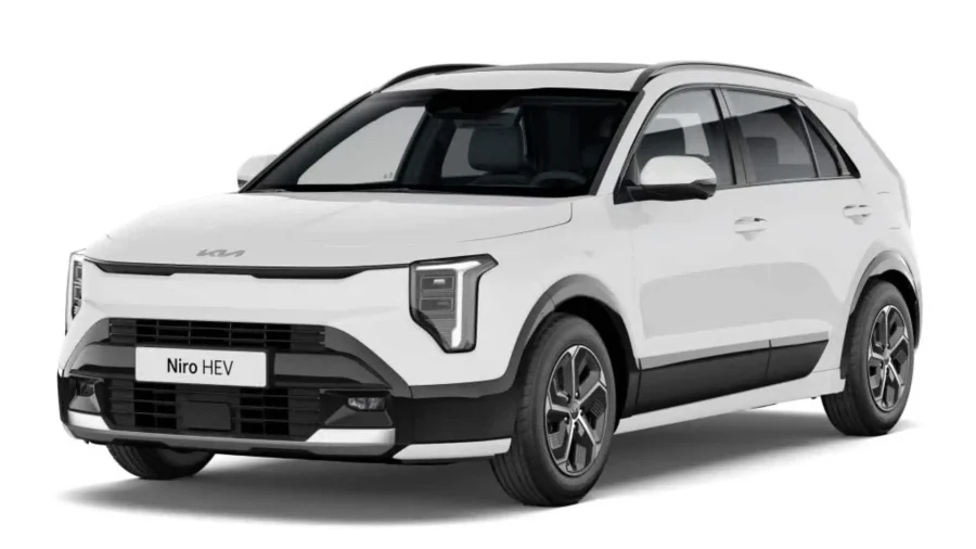 Renting Kia Niro1.6 GDi HEV Concept Clear White Sin Entrada