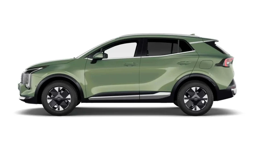Renting Kia Sportage1.6 T-GDi HEV Drive 4×2 Experience Green, Cassa White, Deluxe White, Black Pearl, Lunar Silver, Dark Penta Metal Sin Entrada