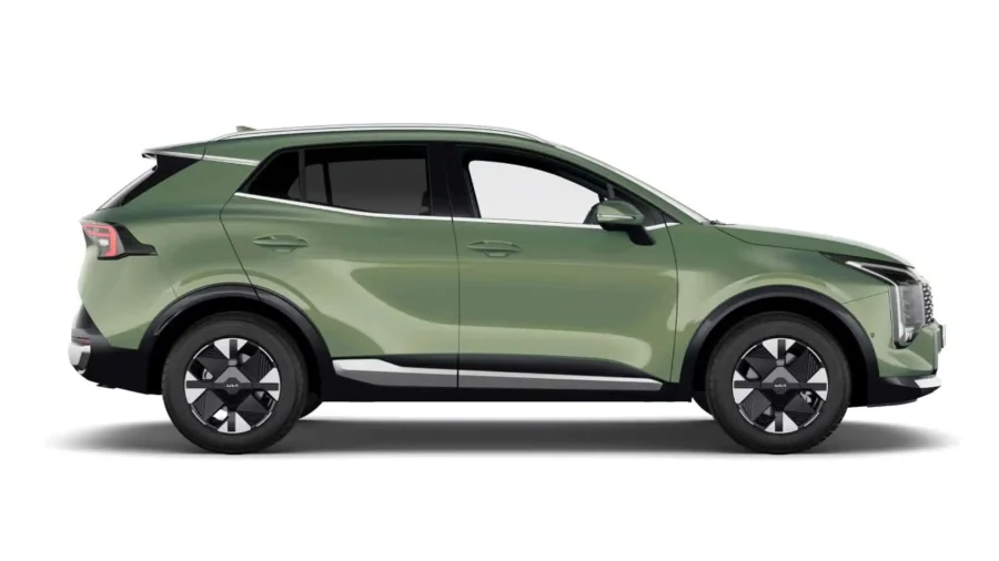 Renting Kia Sportage1.6 T-GDi HEV Drive 4×2 Experience Green, Cassa White, Deluxe White, Black Pearl, Lunar Silver, Dark Penta Metal Sin Entrada