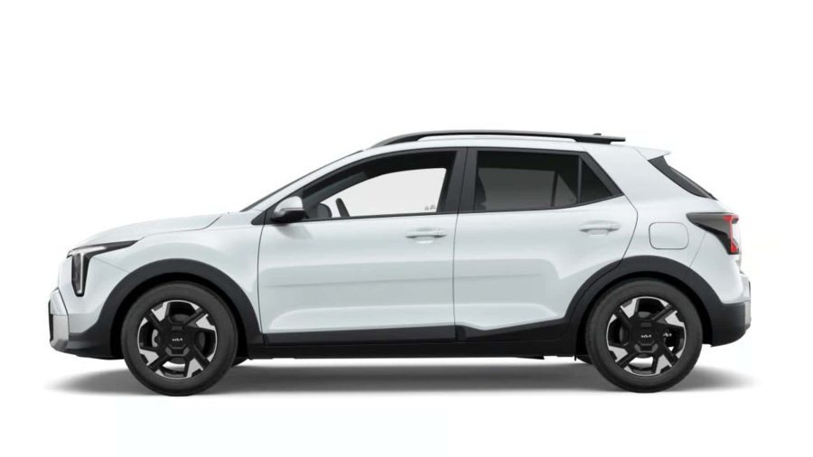 Renting Kia Stonic1.0 T-GDi MHEV Drive Snow White Pearl Sin Entrada
