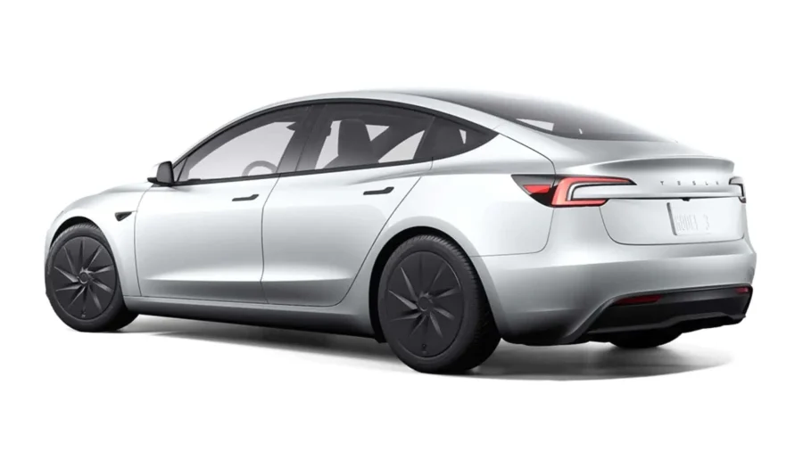 Renting Tesla Model 3RWD Blanco multicapa Sin Entrada