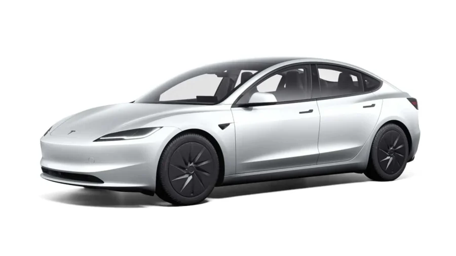 Renting Tesla Model 3RWD Blanco multicapa Sin Entrada