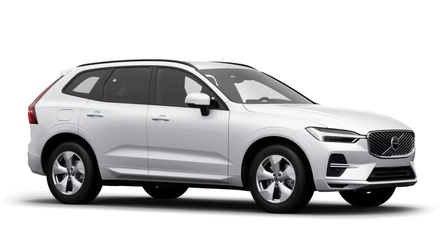 Renting Volvo XC602.0 B5 G MHEV AWD Auto Core Crystal White Sin Entrada