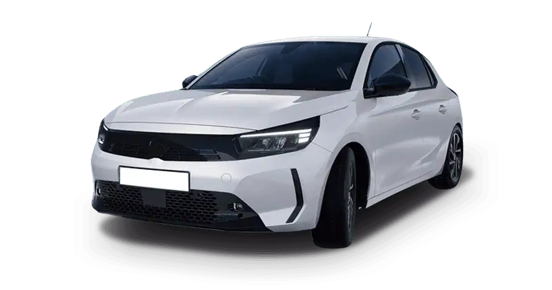 Renting Opel CorsaGS Line Arktis White Sin Entrada