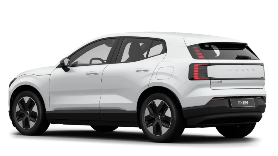 Renting Volvo EX30P5 Electric Core Crystal White Sin Entrada